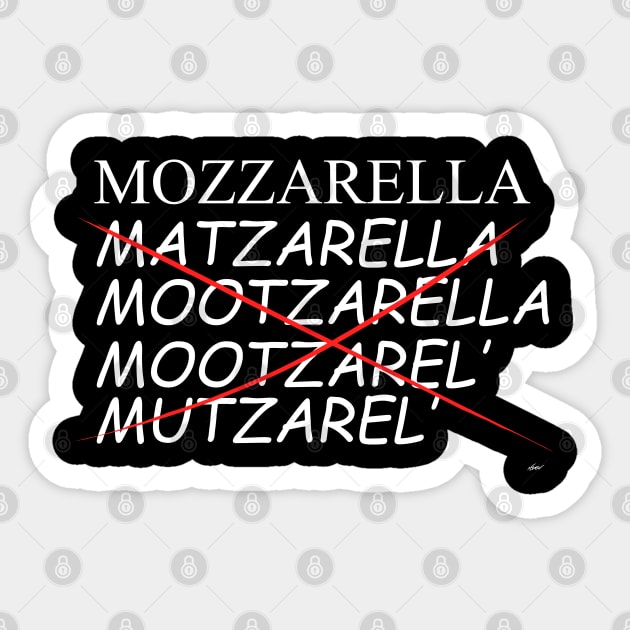 Mozzarella Sticker by NDeV Design